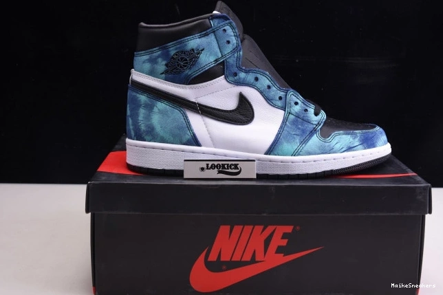 MaikeSneakers Air Jordan 1 High OG Tie-Dye CD0461-100 0702